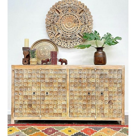 Sideboard  with carving flower 1152